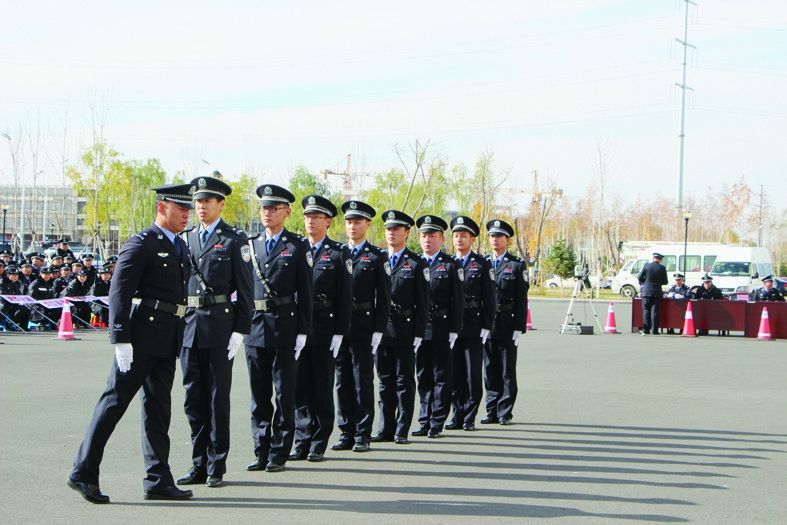 我校組織開(kāi)展北京公安輔警培訓(xùn)，為北京輸送人